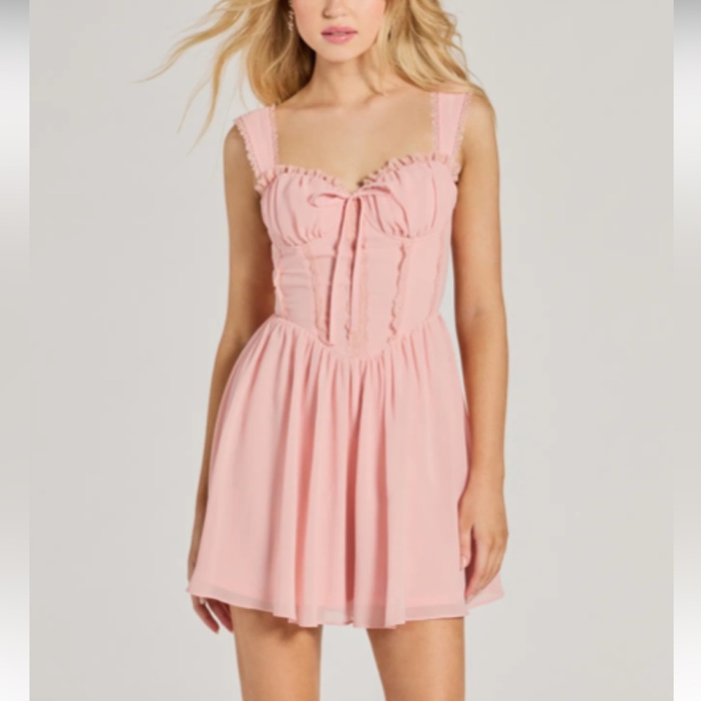 Pink Windsor Mini Dress